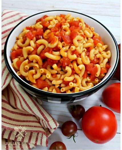 Macaroni and Tomatoes Recipe