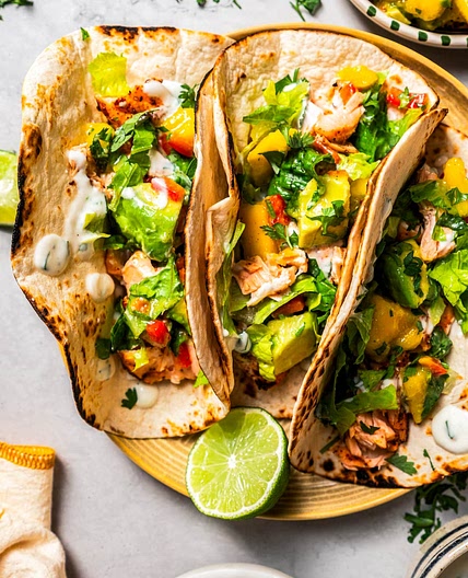 Salmon Tacos