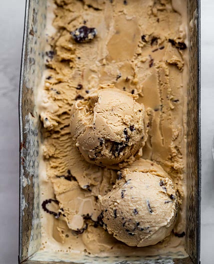 Vietnamese Coffee Ice Cream (with Chocolate Chips)