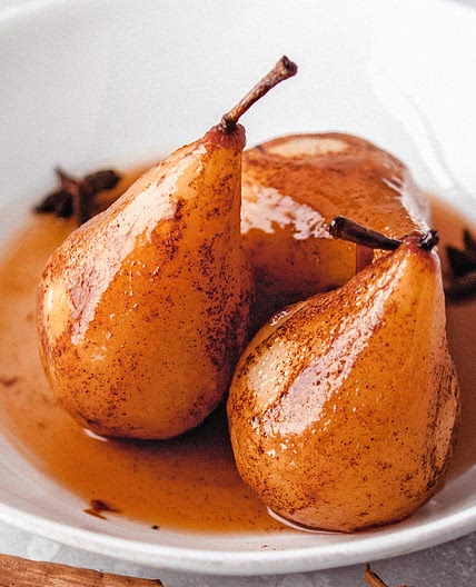 Poached Pears