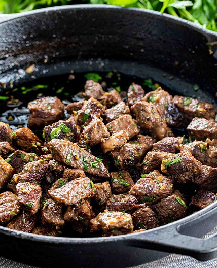 Garlic Butter Steak Bites