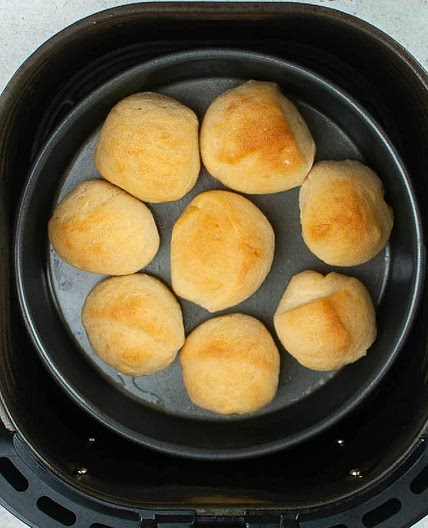 Homemade Air Fryer Dinner Rolls