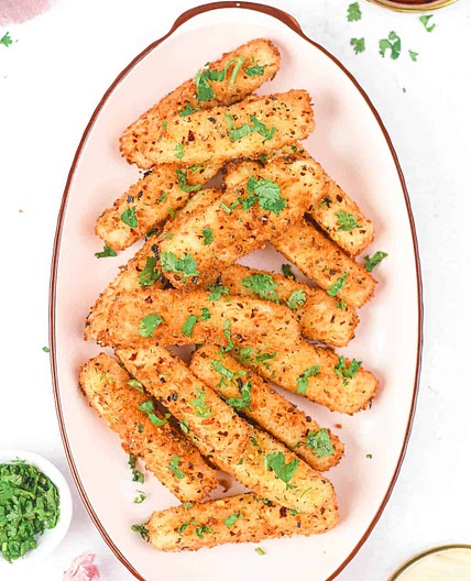 Air Fryer Mozzarella Sticks