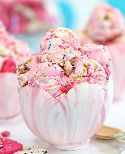 No-Churn Circus Animal Ice Cream