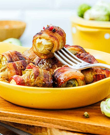 Bacon-Wrapped Brussels Sprouts