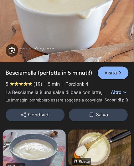 Besciamella mamma