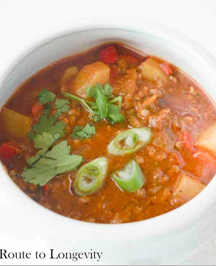 Hearty Mexican Picadillo Soup