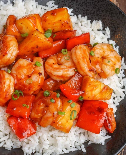 Shrimp Bell Pepper Stir Fry
