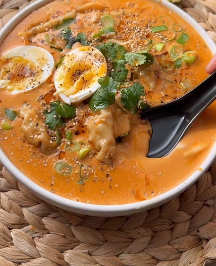 Curry Dumpling Suppe