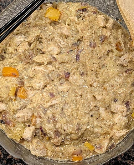 Chicken Pad Thai with Spaghetti Squash