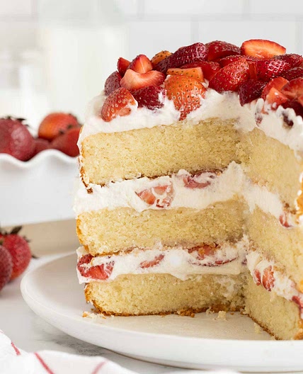 Strawberry Shortcake Cake Recipe