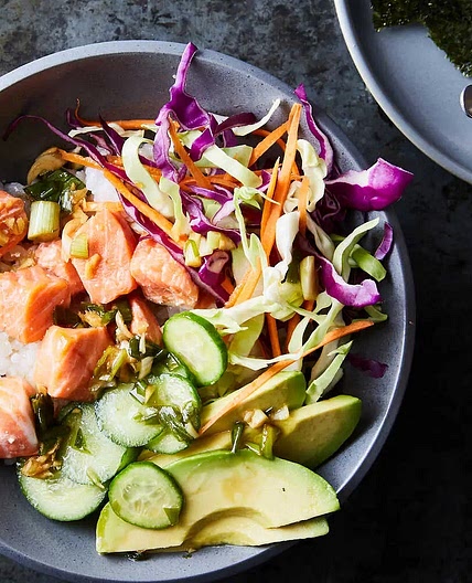 Sesame Salmon Bowls