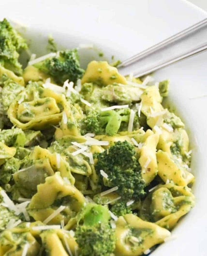 15-Minute Pesto with Tortellini
