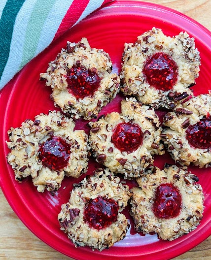 Jam Thumbprint Cookies