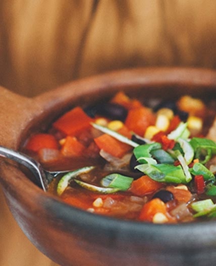 Souped-up Mexican tortilla bowl