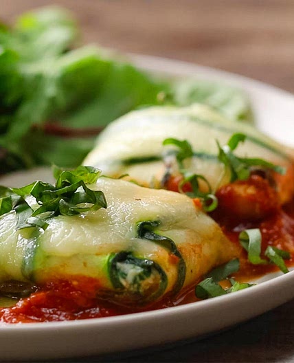 Low-Carb Zucchini "Ravioli" Recipe by Tasty