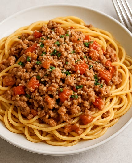 Pork Mince Penne