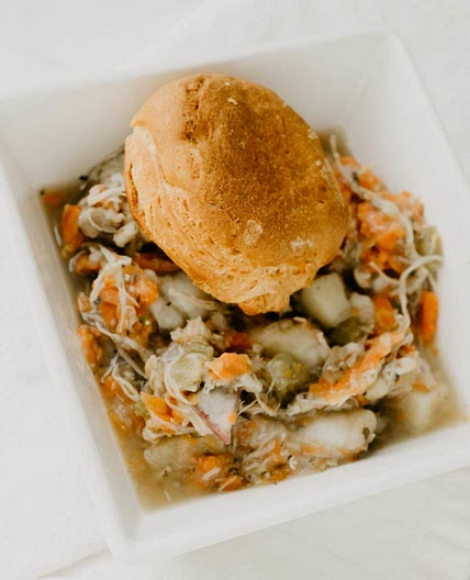 Caleb's Healthy & Delicious Instant Pot Chicken Pot Pie