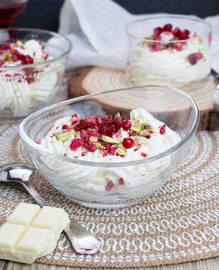 White Chocolate Mousse with Mascarpone
