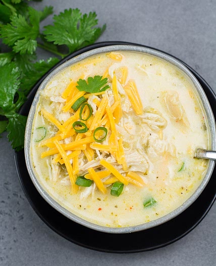 Keto White Chicken Chili