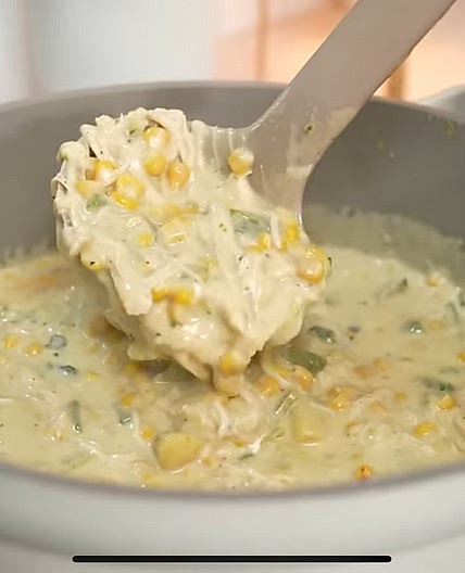 Pablo chicken and corn chowder 