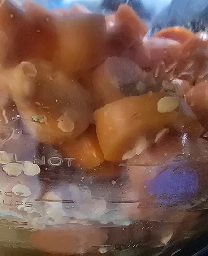 Carrot and coriander soup