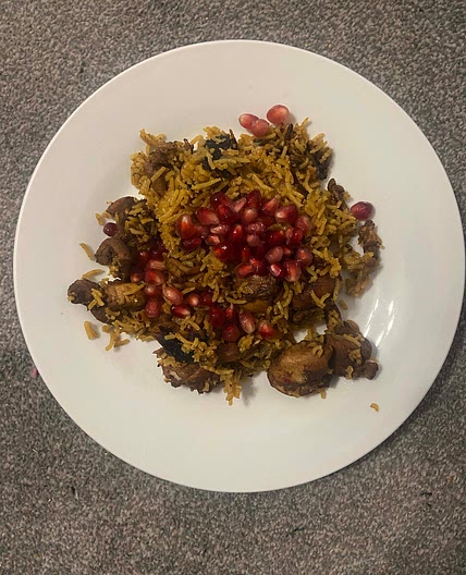 Persian Chicken and Rice 