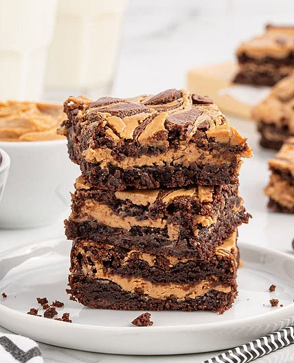 Peanut Butter Brownies