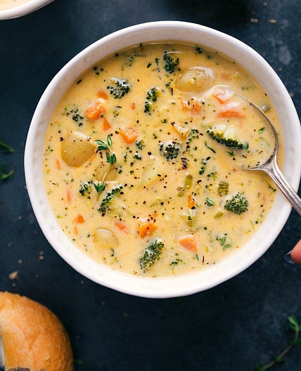 Potato Broccoli Cheese Soup