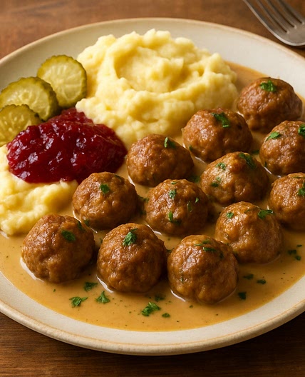 Swedish Meatballs (pinch of Nom)