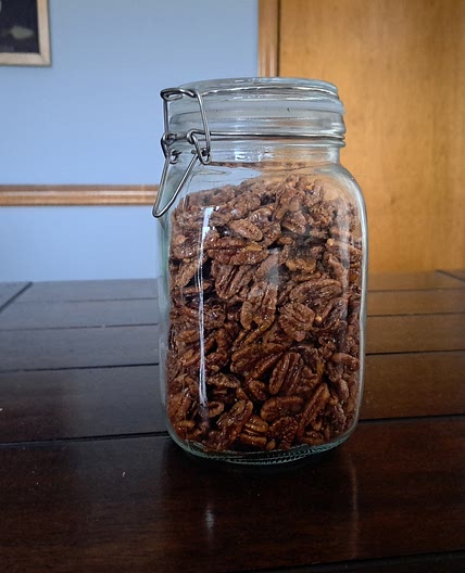 Sweet and Spicy Pecans