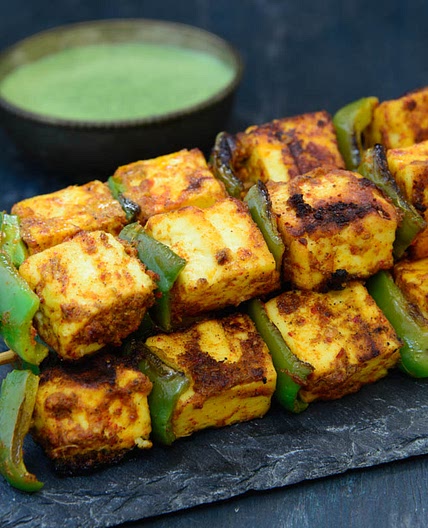 Achari Paneer Tikka Recipe