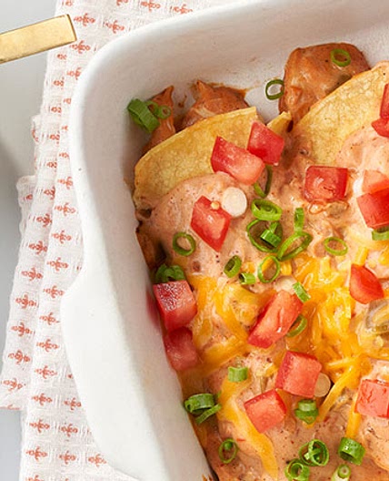 Healthy Chicken Enchiladas