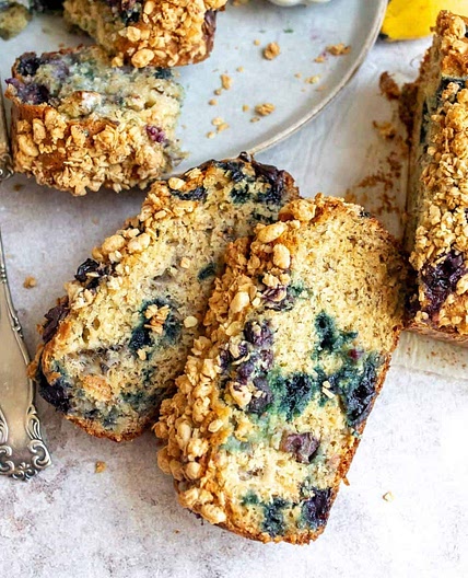 Banana Blueberry Bread