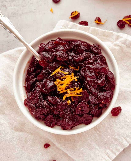 Cranberry Sauce with Dried Cranberries