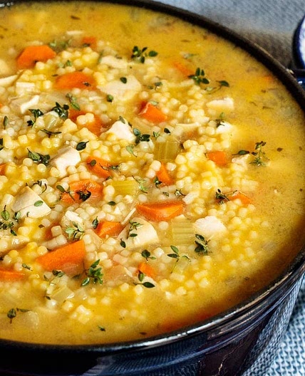 Homemade Chicken Pasta Soup