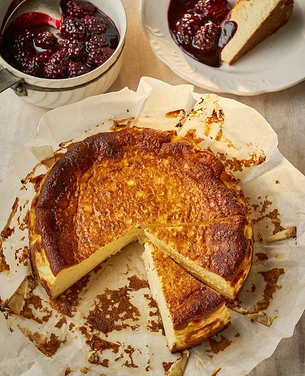 Basque Cheesecake Raymond Blanc