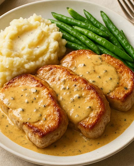 DIJON PORK - DASH Diet (pinch of nom)