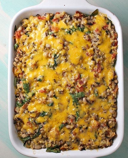 Tex Mex Black Eyed Pea Casserole