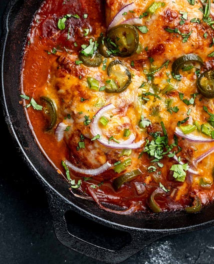 Keto BBQ Chicken Bake