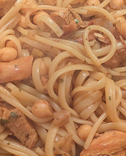 Black Peppercorn Chicken Noodles