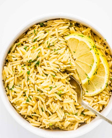 Lemon Butter Orzo Recipe