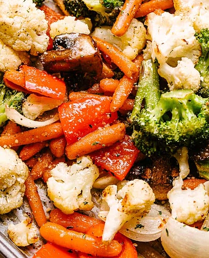 Easy Oven Roasted Vegetables