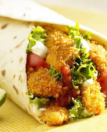 Crispy Chicken Fajitas