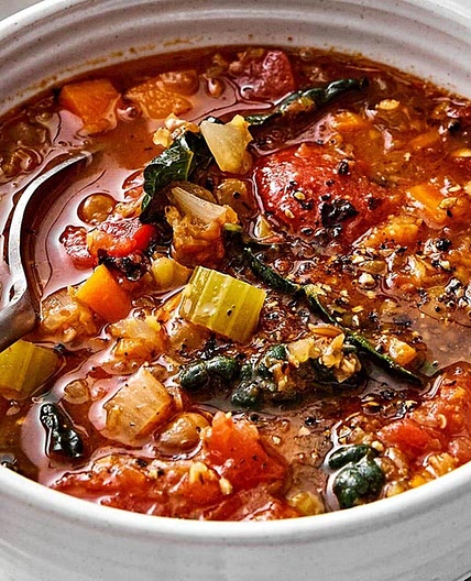 Mediterranean Lentil Soup