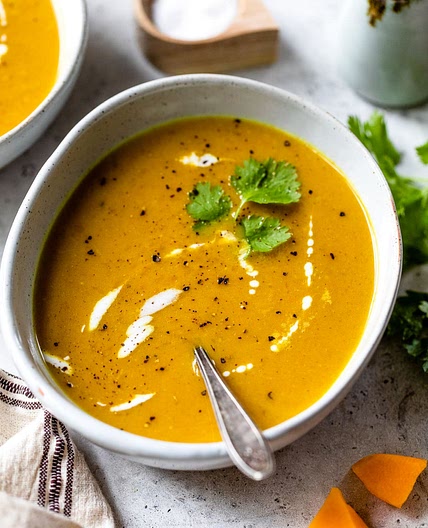 Coconut Curry Butternut Squash Soup