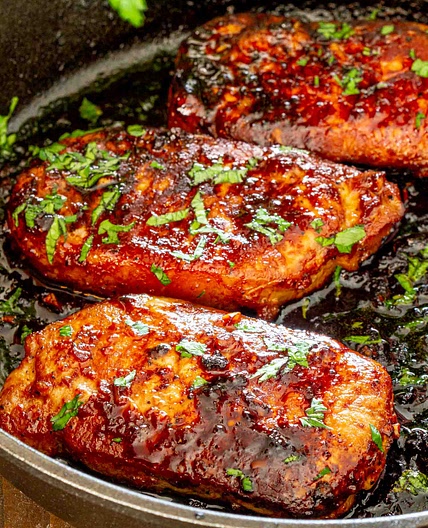 Korean Style Pork Chops