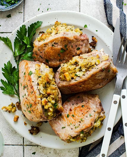 Stuffed Pork Chops