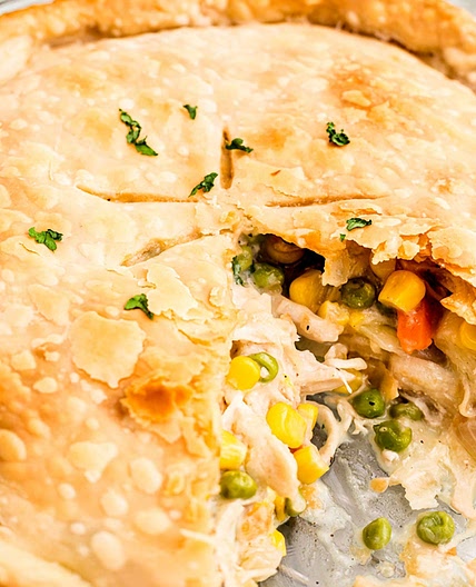 Homemade (but easy!) Chicken Pot Pie