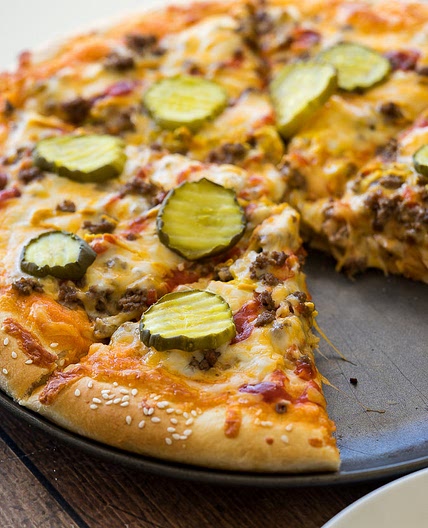 Cheeseburger Pizza